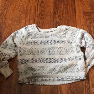 hollister crop sweatshirt